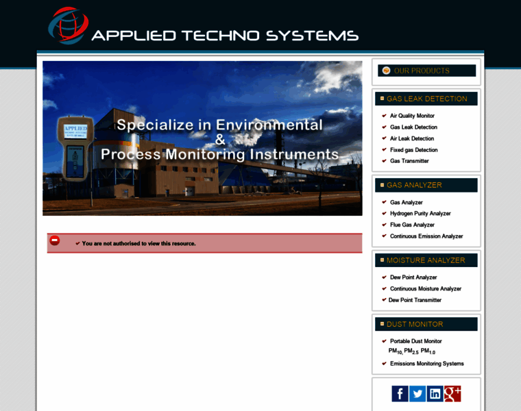 Appliedtechnosystems.net thumbnail