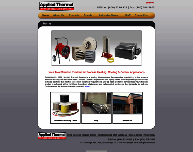 Appliedthermal.com thumbnail