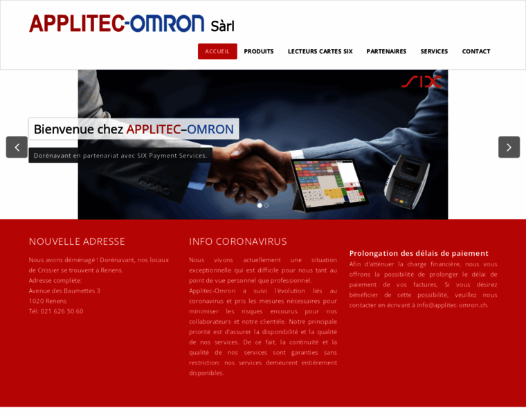 Applitec-omron.ch thumbnail