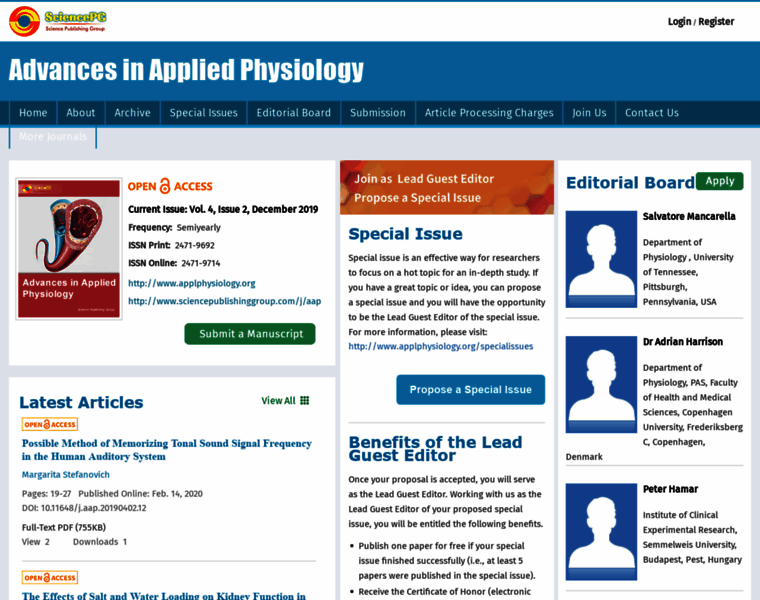 Applphysiology.org thumbnail