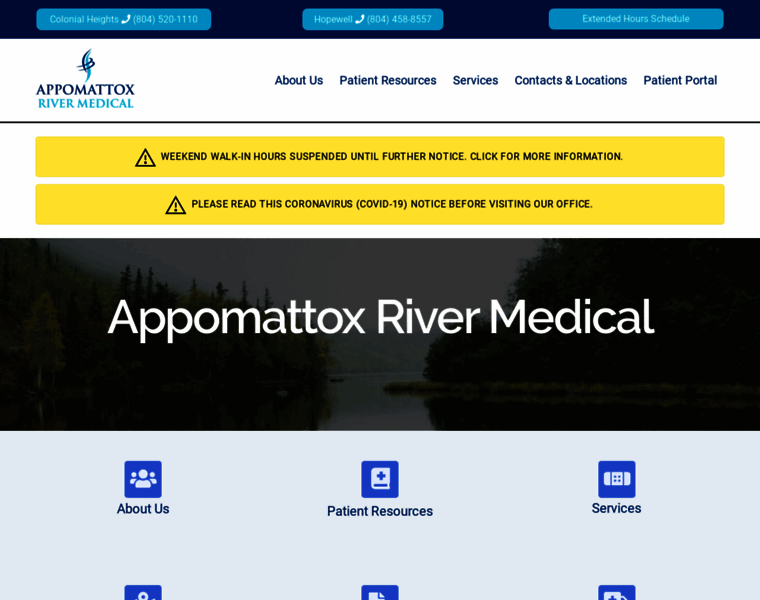 Appomattoxrivermedical.com thumbnail