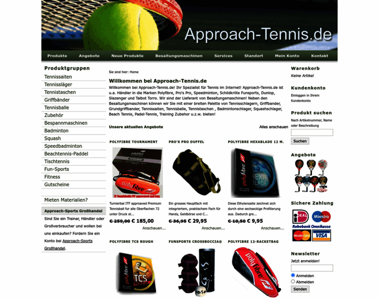 Approach-tennis.de thumbnail