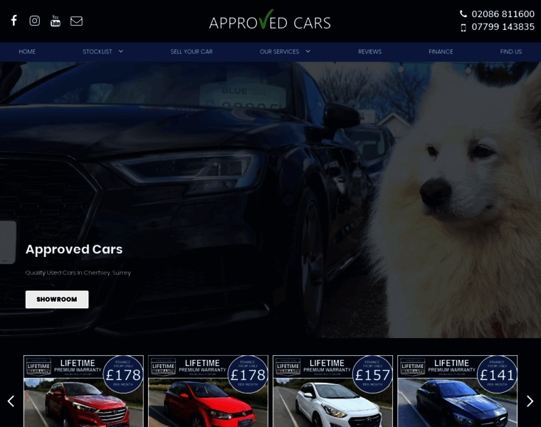 Approvedcarscroydon.co.uk thumbnail