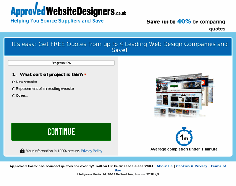 Approvedwebsitedesigners.co.uk thumbnail