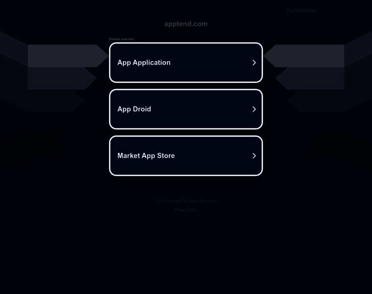 Apptend.com thumbnail