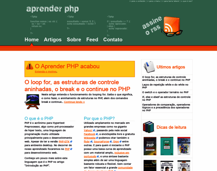 Aprenderphp.com.br thumbnail