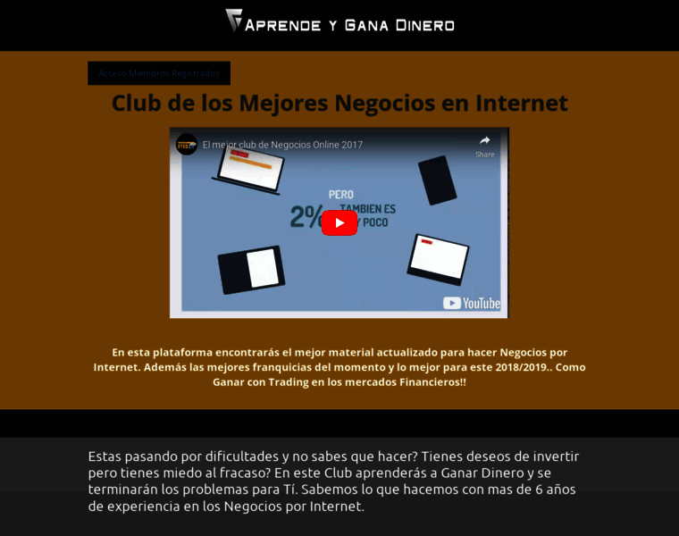 Aprendeyganadinero.club thumbnail