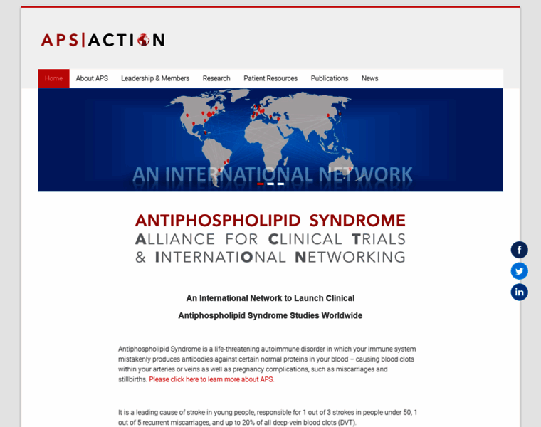 Apsaction.org thumbnail