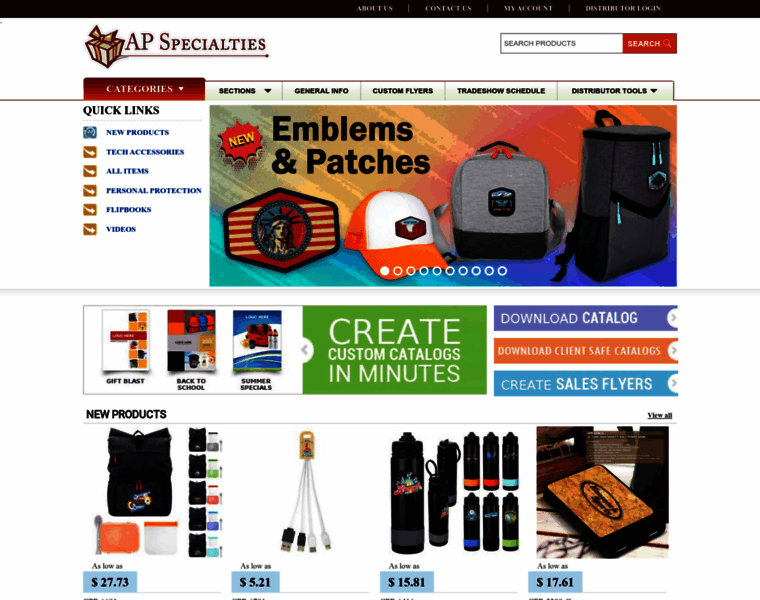 Apspecialties.com thumbnail
