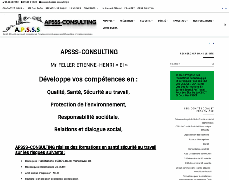 Apsss-consulting.fr thumbnail