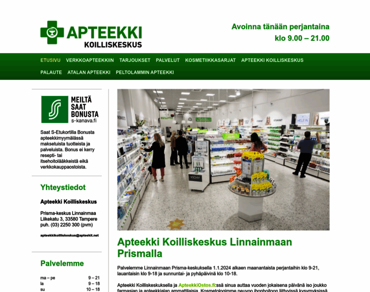 Apteekkikoilliskeskus.fi thumbnail