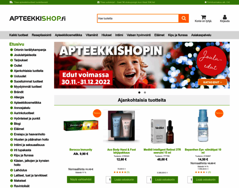 Apteekkishop.fi thumbnail