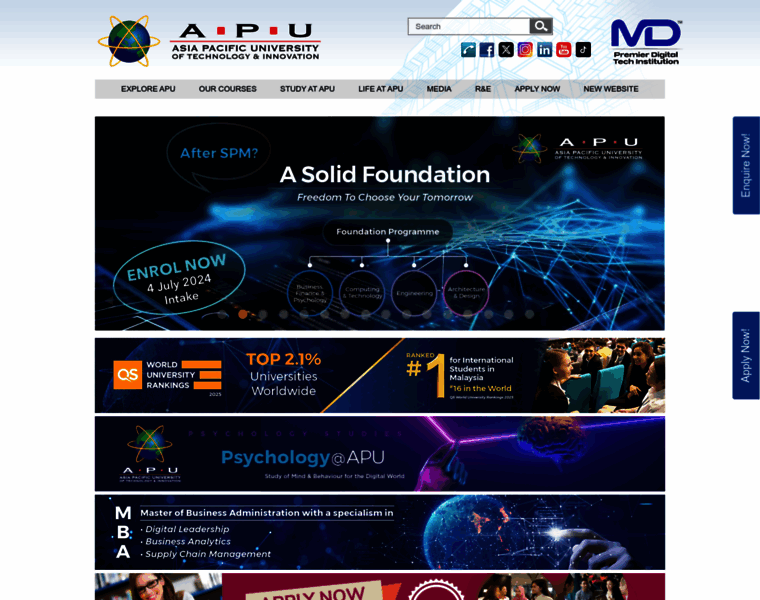 Apu.edu.my thumbnail