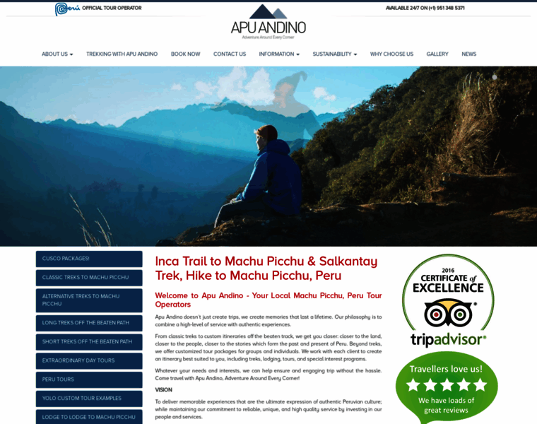 Apuandinotravelperu.com thumbnail