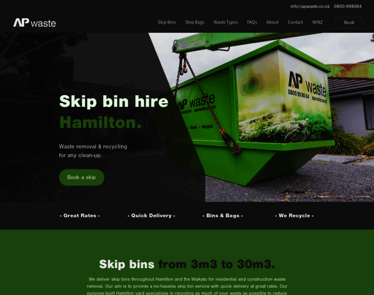 Apwaste.co.nz thumbnail Apwaste.co.nz thumbnail