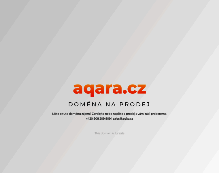 Aqara.cz thumbnail