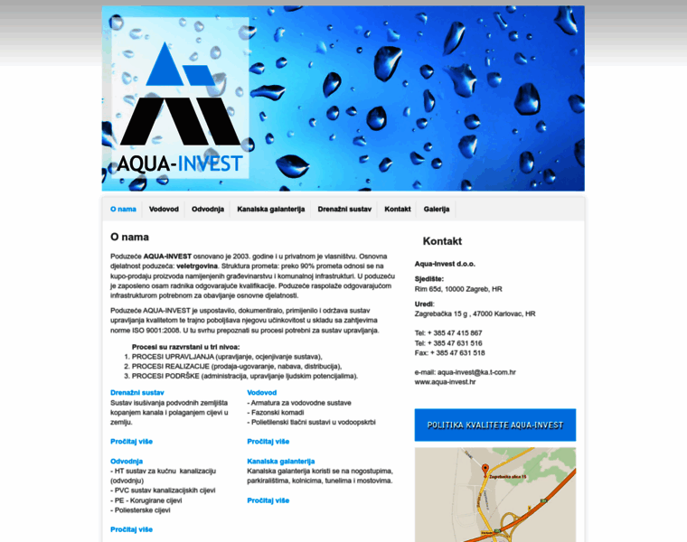 Aqua-invest.hr thumbnail
