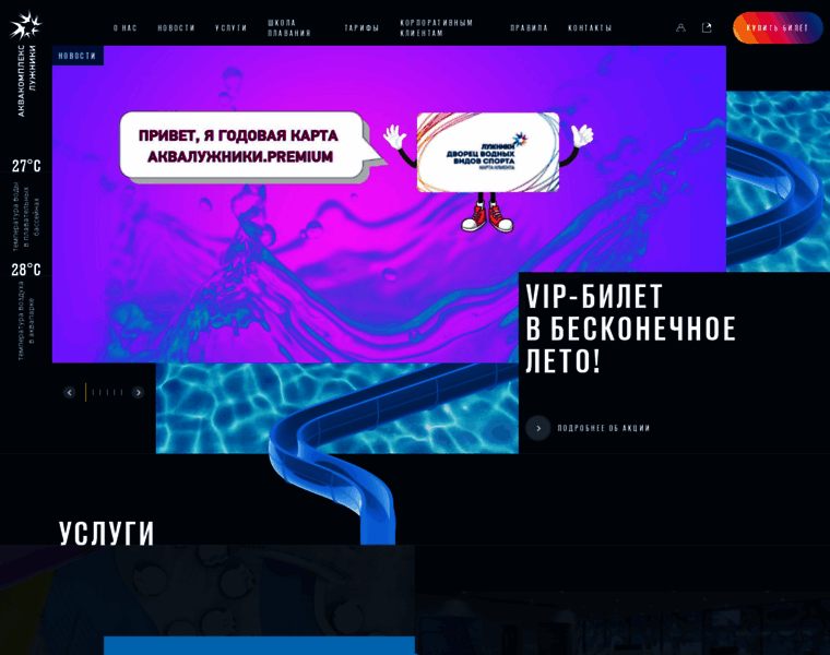 Aqua-luzhniki.ru thumbnail