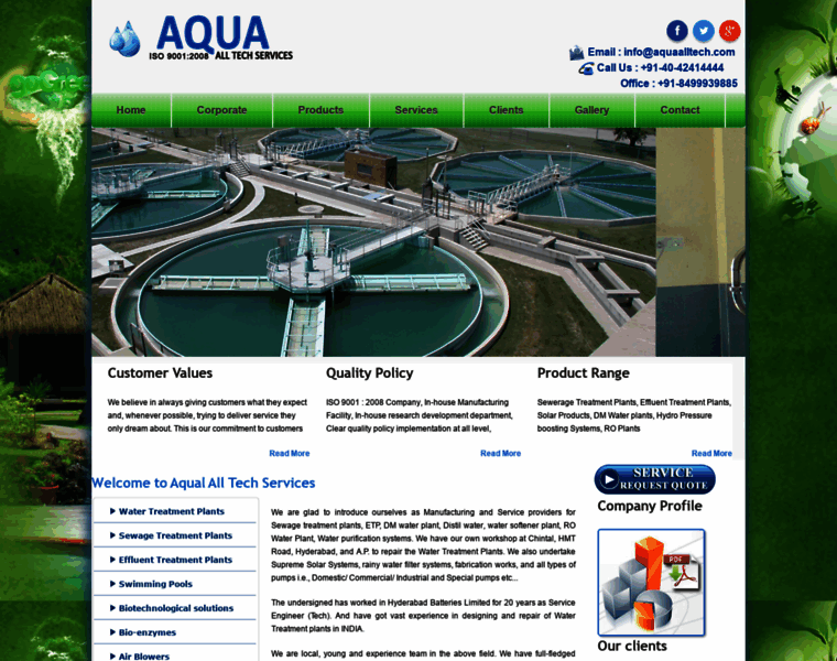 Aquaalltech.com thumbnail