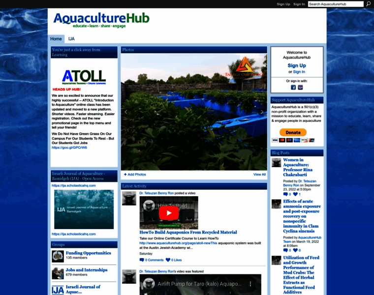 Aquaculturehub.org thumbnail