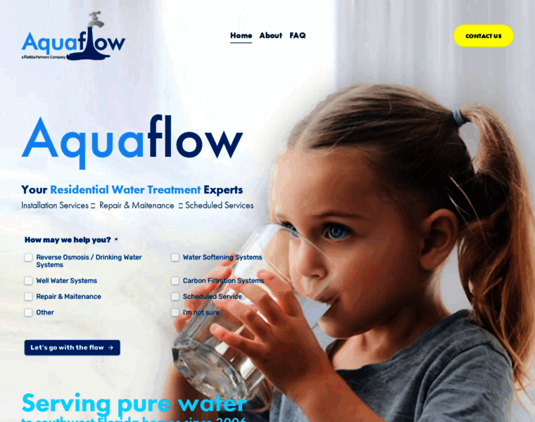 Aquaflowwater.com thumbnail
