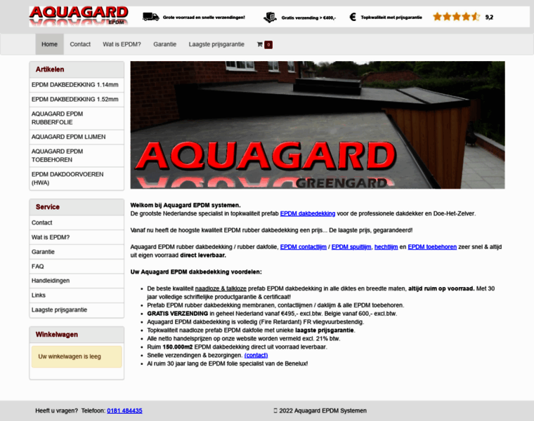 Aquagard.nl thumbnail