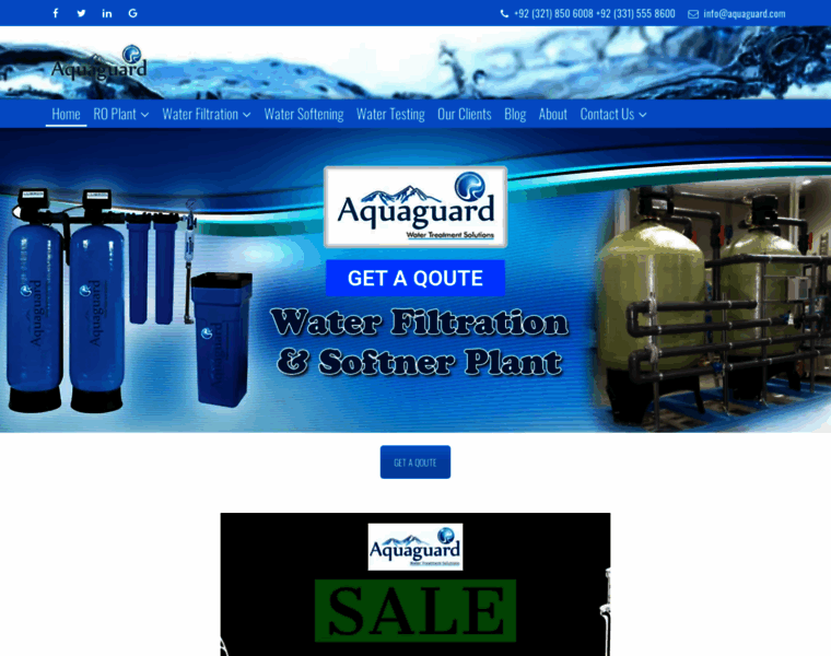 Aquaguard.com.pk thumbnail