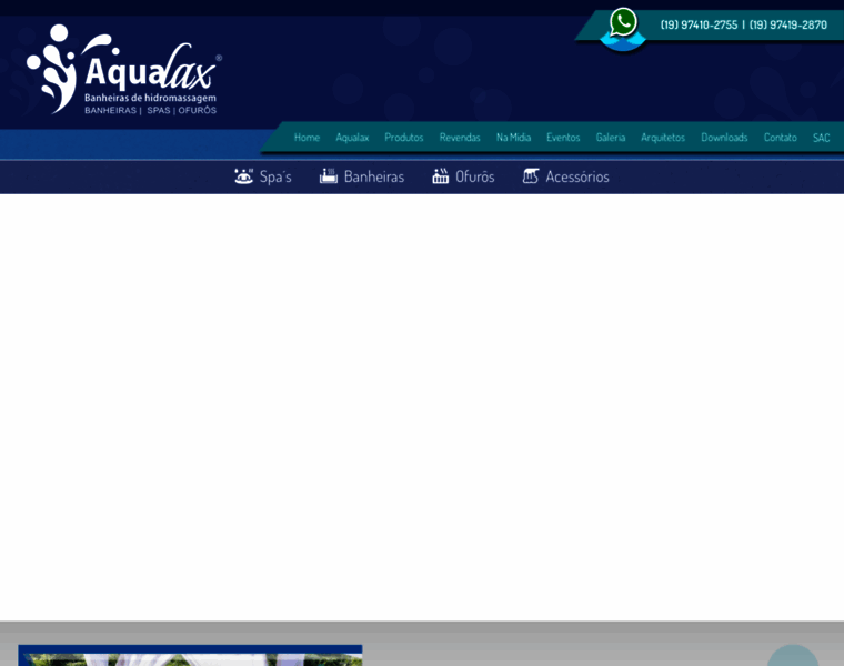 Aqualax.com.br thumbnail