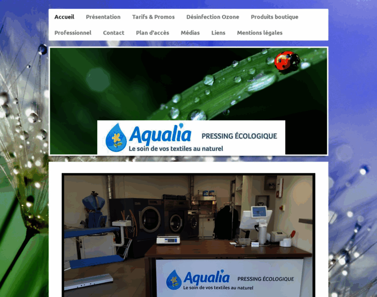 Aqualia-pressing.fr thumbnail