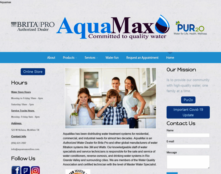 Aquamaxonline.com thumbnail