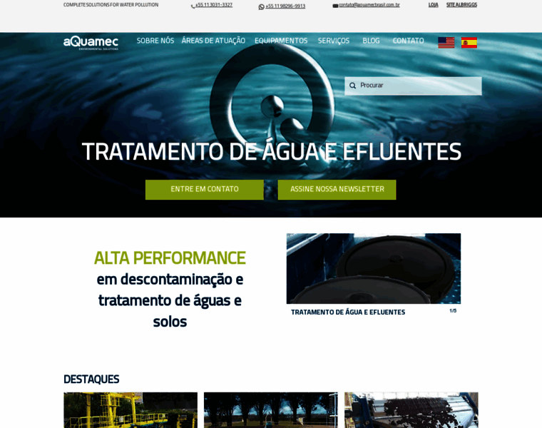 Aquamecbrasil.com.br thumbnail