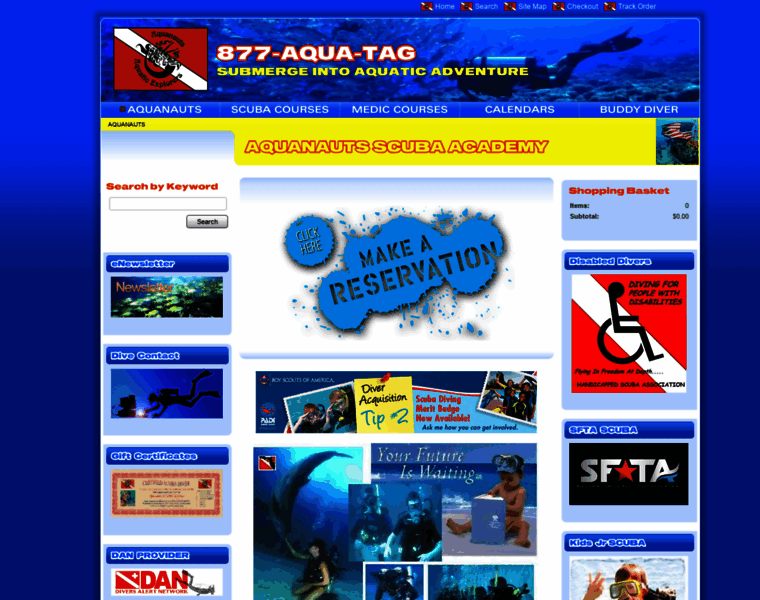 Aquanauts.biz thumbnail