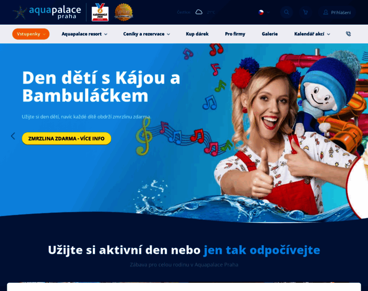 Aquapalace.cz thumbnail