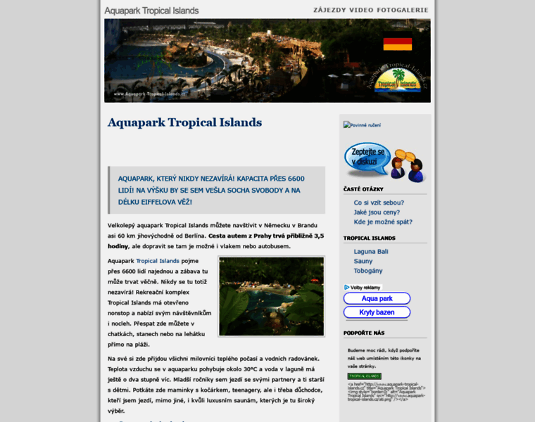 Aquapark-tropical-islands.cz thumbnail