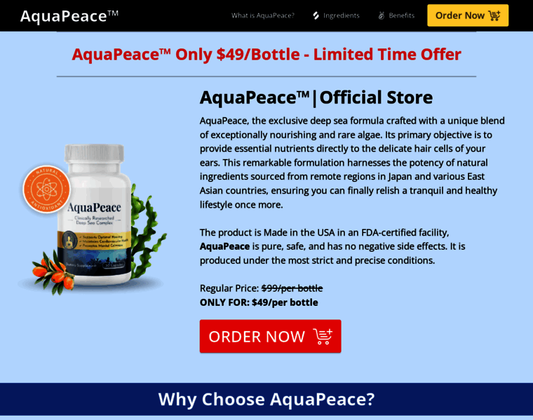 Aquapeaceusa.com thumbnail