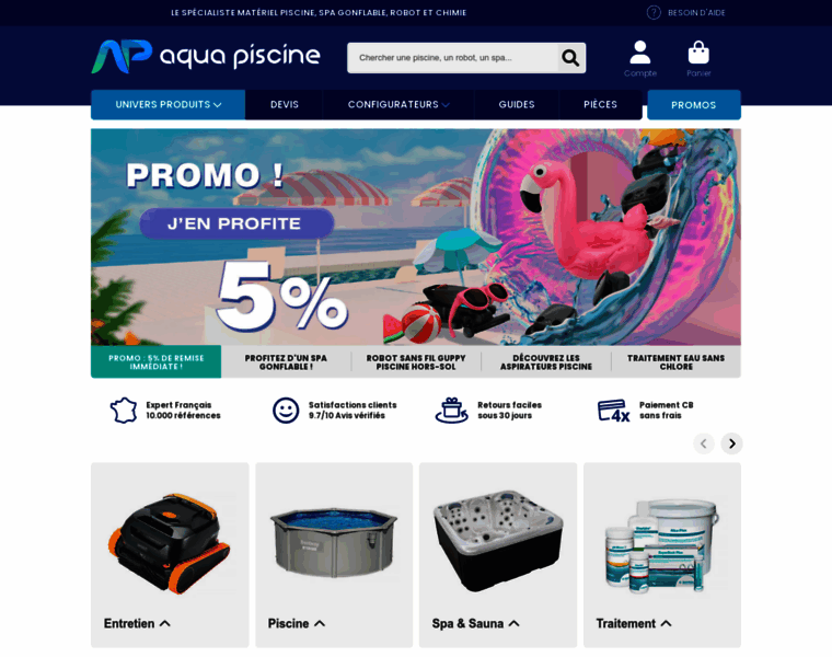 Aquapiscine.com thumbnail