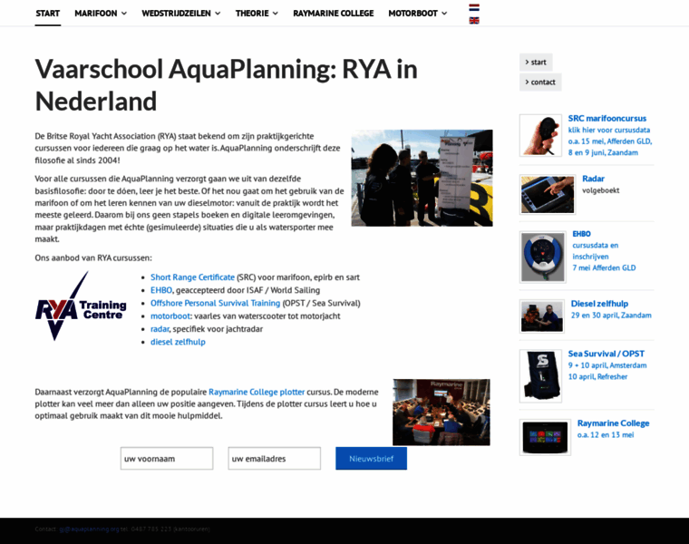 Aquaplanning.org thumbnail