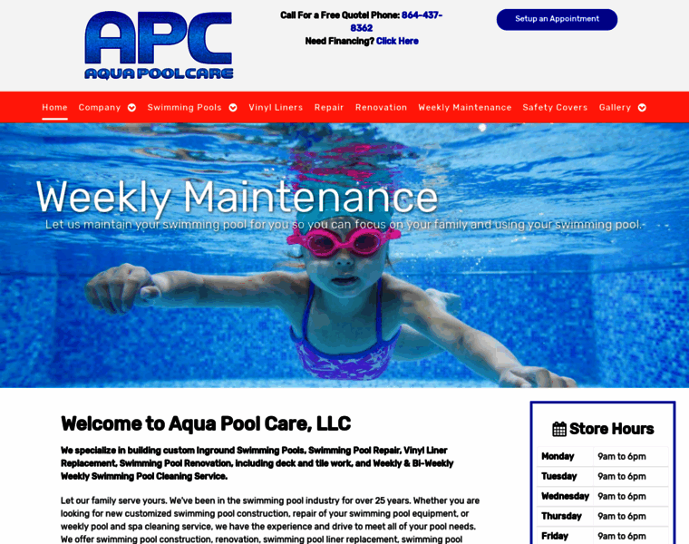 Aquapoolcarellc.com thumbnail