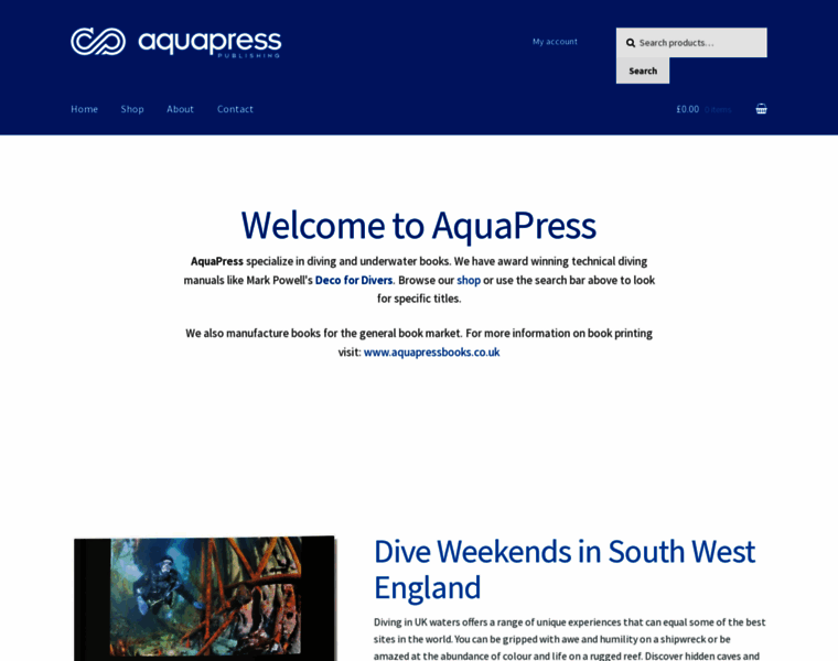 Aquapress.co.uk thumbnail