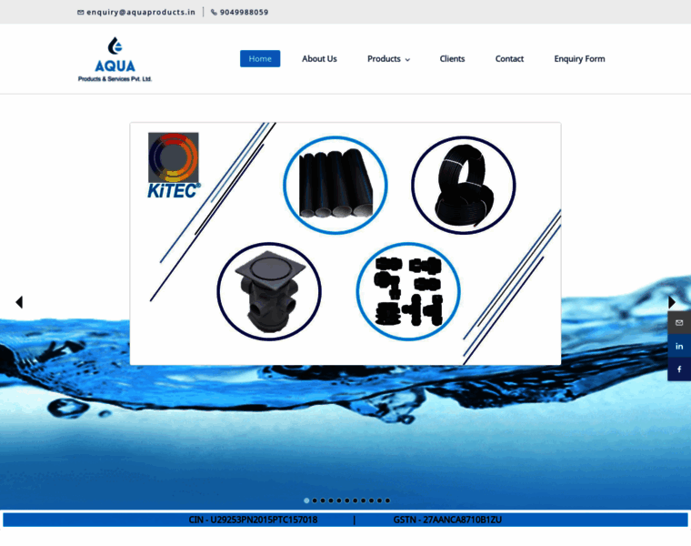 Aquaproducts.in thumbnail