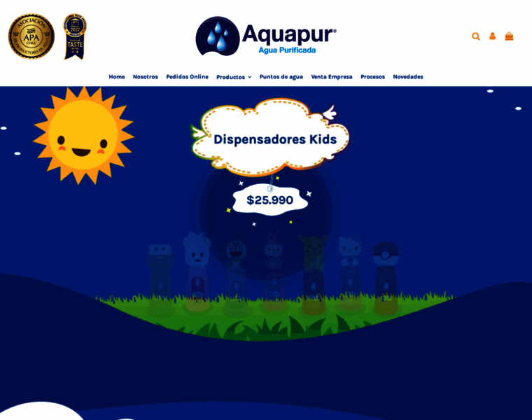 Aquapur.cl thumbnail
