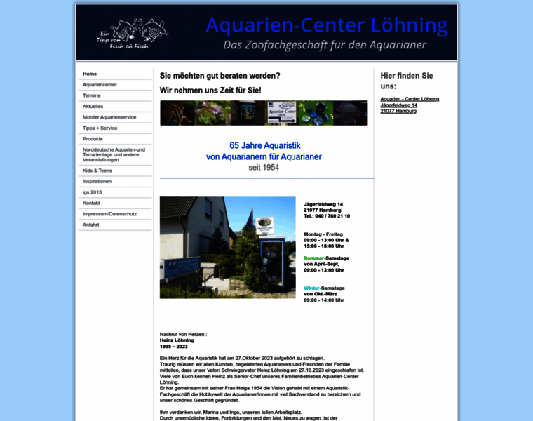 Aquarien-center-loehning.de thumbnail