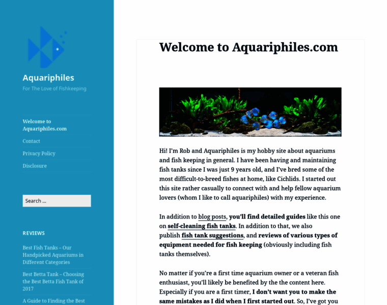 Aquariphiles.com thumbnail