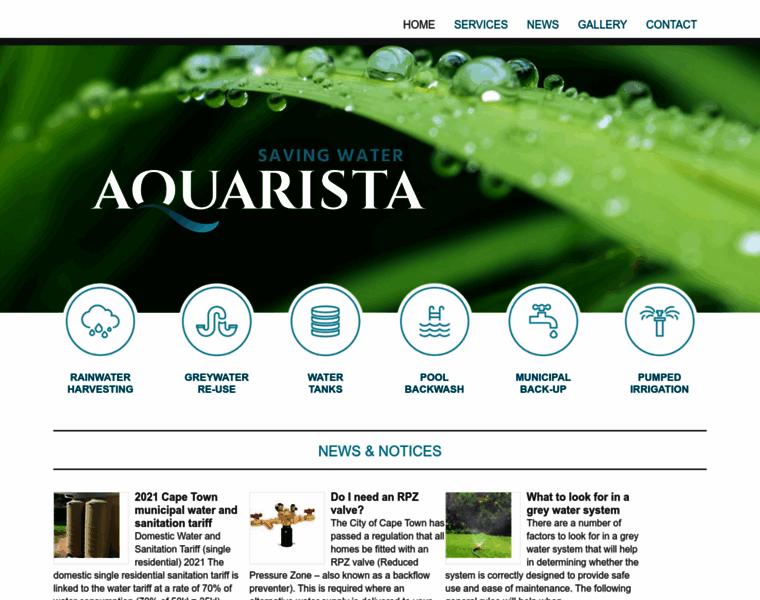 Aquarista.co.za thumbnail