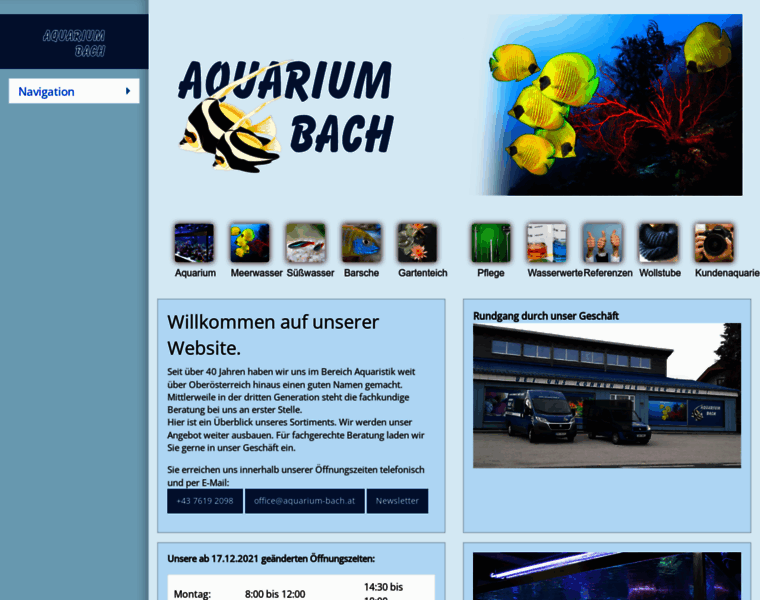 Aquarium-bach.at thumbnail