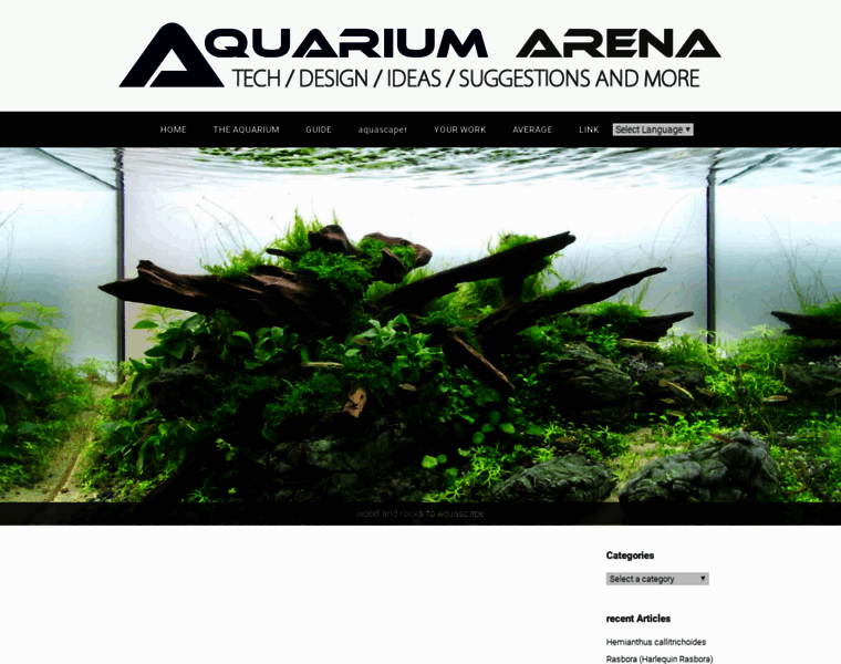 Aquariumarena.com thumbnail