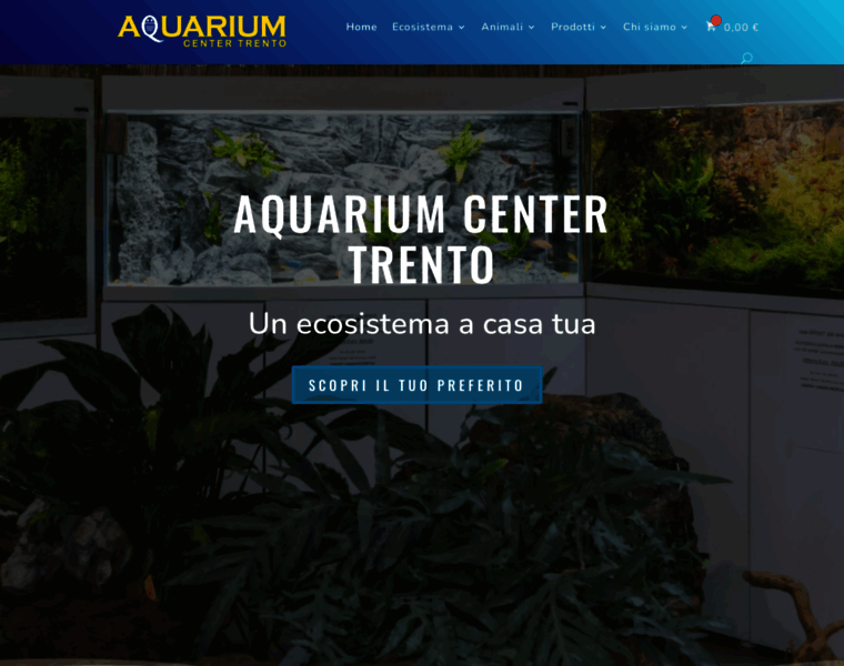 Aquariumcentertrento.it thumbnail