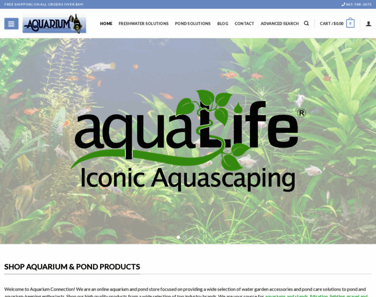 Aquariumconnection.com thumbnail