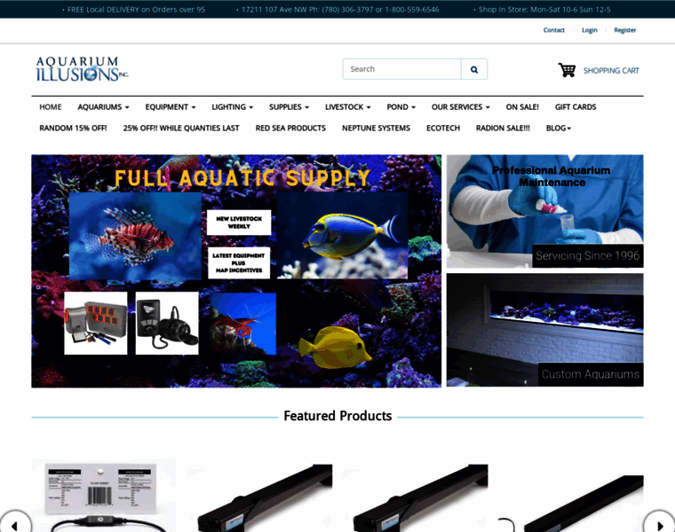 Aquariumillusions.com thumbnail