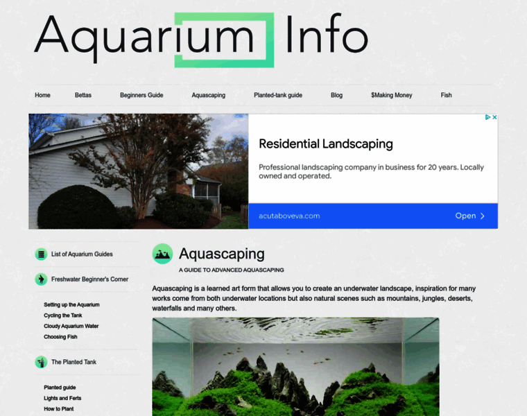 Aquariuminfo.org thumbnail